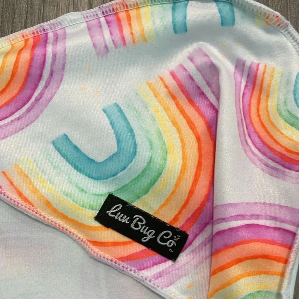 Luv Bug UPF 50+ Sunscreen Towel with Hood Rainbow